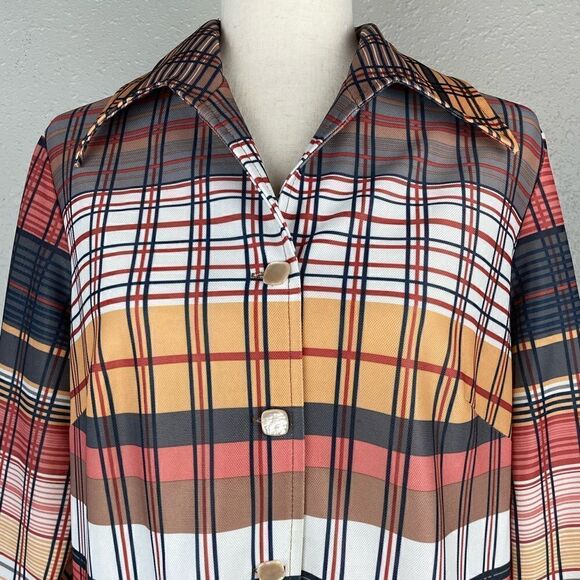 Vintage Ample Togs 70’s Button Down Shirt Size XL EUC - Picture 2 of 6